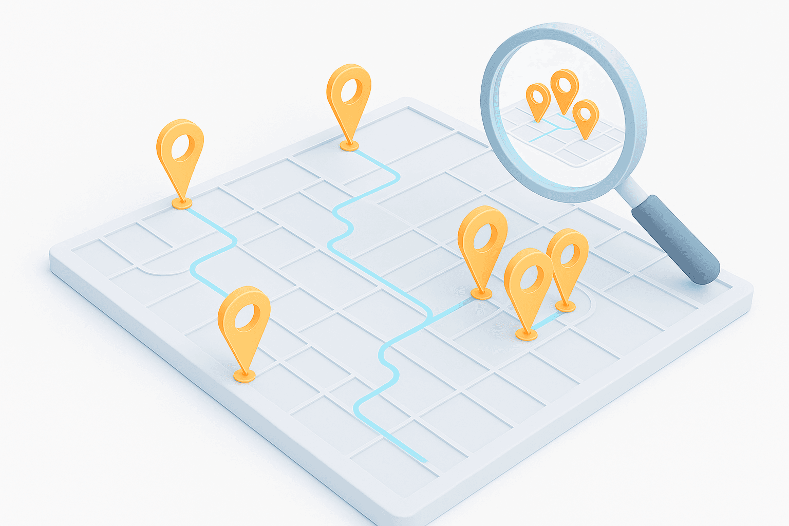 Smart map and geoanalytics